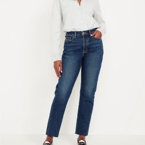 OLD NAVY NWT Curvy Straight Denim Jeans Size 8